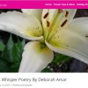 Teleflora Mentions Lilies Whisper Poetry